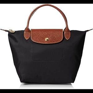 LongChamp Medium Black Bag